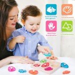 Dinosaur Wooden Puzzle Toy for Toddlers 1-3