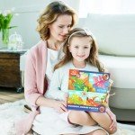 8-Pack Dinosaur Wooden Puzzles for Toddlers