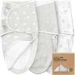 3-Pack Organic Cotton Baby Sleep Sacks