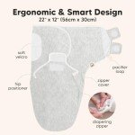 3-Pack Organic Cotton Baby Sleep Sacks