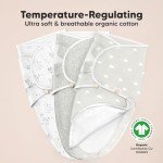 3-Pack Organic Cotton Baby Sleep Sacks