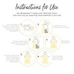 Burt's Bees Baby Organic Cotton Wearable Blanket