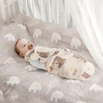 Honey Bear Baby Swaddle for 0-3 Months