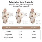 Honey Bear Baby Swaddle for 0-3 Months