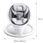 Munchkin Portable Bluetooth Baby Swing Rocker