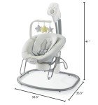 Graco Sway2Me Portable Baby Swing & Bouncer Seat