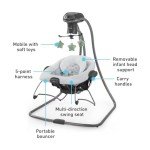 Graco Simple Sway 2-in-1 Swing and Bouncer