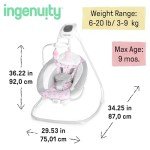 Ingenuity SimpleComfort Compact Multi-Direction Baby Swing