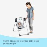 Graco Slim Spaces Compact Baby Swing - Reign