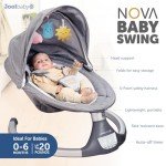 Motorized Baby Swing with Lullabies & Remote