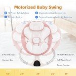 Jaoul Portable Electric Baby Swing with Bluetooth