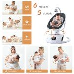 VaVaSoo Electric Baby Swing with Remote Control