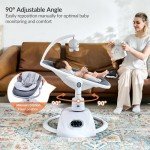 VaVaSoo Electric Baby Swing with Remote Control