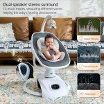 VaVaSoo Electric Baby Swing with Remote Control