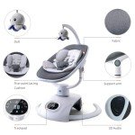 VaVaSoo Electric Baby Swing with Remote Control