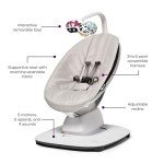 MamaRoo Multi-Motion Baby Swing in Classic Grey