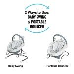 Graco Soothe 'n Sway LX Baby Swing & Bouncer