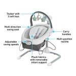 Graco Soothe 'n Sway LX Baby Swing & Bouncer