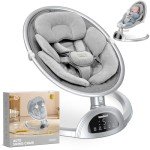 Bluetooth Baby Swing with Music and Remote Control