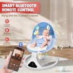 Portable Electric Baby Swing with Remote Control
