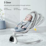Bluetooth Baby Swing with Music and Remote Control