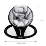 Munchkin Portable Bluetooth Baby Swing Rocker