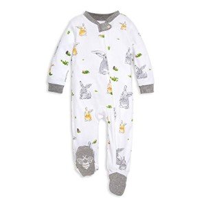 Burt's Bees Baby Organic Cotton Zip-Up PJs