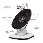 4moms MamaRoo Baby Swing - Classic Black & Grey