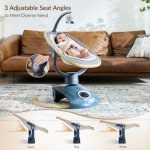 Electric Baby Swing with 5 Speeds & Melodies