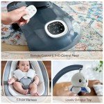 Electric Baby Swing with 5 Speeds & Melodies