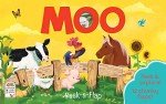 Moo Peek-a-Flap Gift Set: Book and Plush Toy