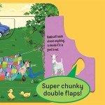 Moo Peek-a-Flap Gift Set: Book and Plush Toy