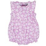 Baby Girls' 3-Pack Rainbow Rompers, 3-6 Months