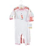 Hudson Baby Girls' Woodland Fox Cotton Coverall
