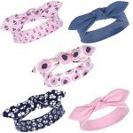 Organic Cotton Headbands for Baby Girls, Blossoms