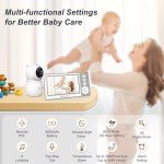 Video Baby Monitor with Camera and Audio