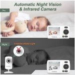 HelloBaby 1000ft Video Monitor with Night Vision