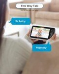 iFamily Baby Monitor with 5" Screen and 30Hrs Battery