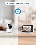 iFamily Baby Monitor with 5" Screen and 30Hrs Battery