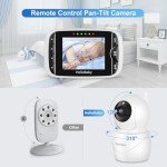HelloBaby Video Baby Monitor with Night Vision