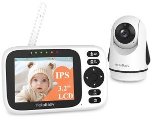 HelloBaby Baby Monitor with 3.2'' Screen