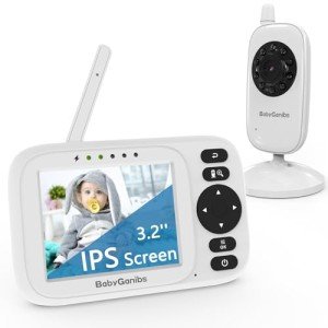 Portable Baby Monitor with Camera and Audio