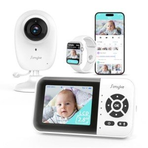 Simyke Smart Video Baby Monitor with 1080p Camera