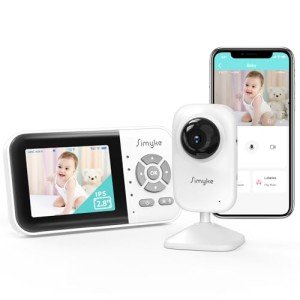 Video Baby Monitor with WiFi and 2.8" Display