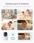 Comfyer 7" HD Baby Monitor with Camera & Audio