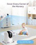 Comfyer 7" HD Baby Monitor with Camera & Audio