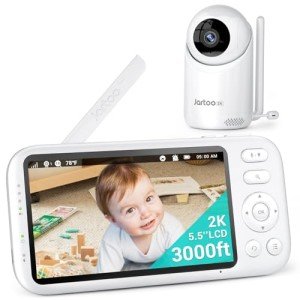 Jartoo 2K Wireless Baby Monitor with Night Vision