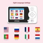 VTimes Baby Monitor with Camera and Audio Alerts