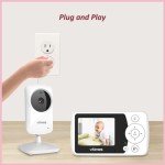 VTimes Baby Monitor with Camera and Audio Alerts