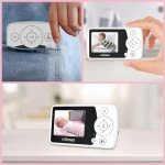 VTimes Baby Monitor with Camera and Audio Alerts